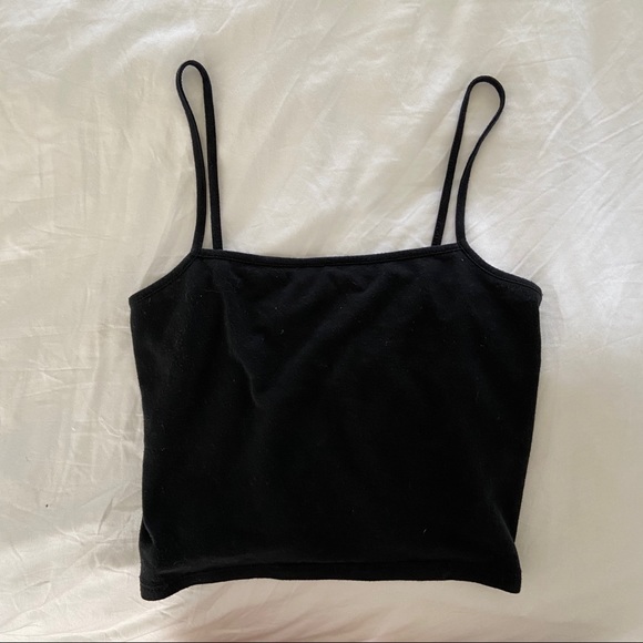 Brandy Melville Tops - Brandy Melville Faye Tank Black